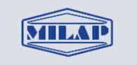 Illustration of logo of milap press